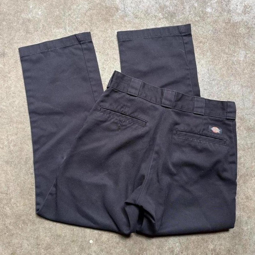 Black Dickies straight leg work pants   Size 29"